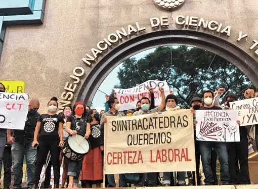 Conacyt protesta en contra de la Ley General en materia de Humanidades, Ciencias, Tecnologías e Innovación