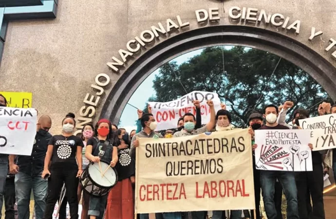 Conacyt protesta en contra de la Ley General en materia de Humanidades, Ciencias, Tecnologías e Innovación