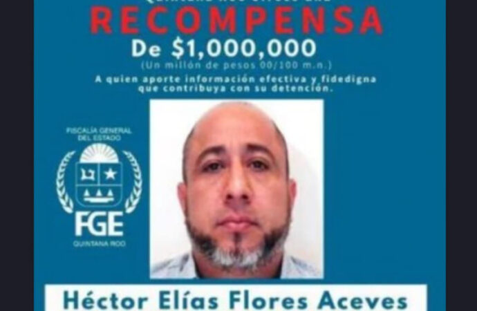 Lograron la detención de Héctor Elías Flores Aceves (a) “El 15”, “Secre”, “Pantera” y/o “Rey”, Jefe de Plaza de Cancún, Quintana Roo del Cártel del Pacífico.