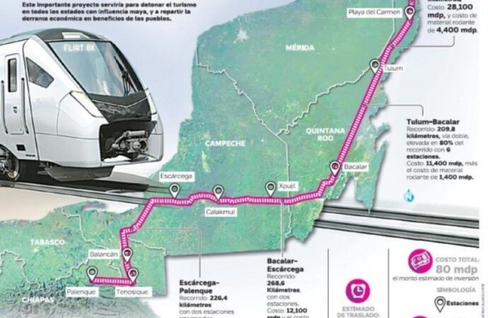 Tren Maya traerá a miles de turistas a las comunidades de los 11 municipios del estado.