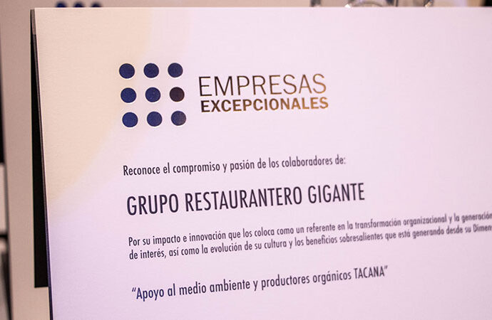 Apoyo a productores de café en Chiapas vale a Grupo Restaurantero Gigante reconocimiento