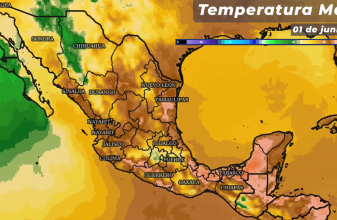 Tercera onda de calor, se pronostican temperaturas máximas de 40 a 45 grados