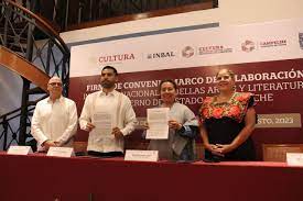 Campeche: Se firma convenio  entre circuitos artísticos y producción cultural