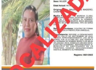 Secuestran y asesinan a maestra Berni Flor en Chiapas, por no participar en grupos del crimen organizado