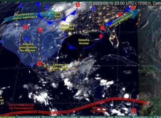 Inicia el clima de la semana con chubascos en Yucatán