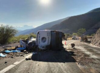 Grave accidente en la autopista Oaxaca-Cuacnopalan