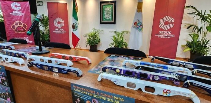 Gobierno de Campeche dará lentes especiales para poder ver el eclipse