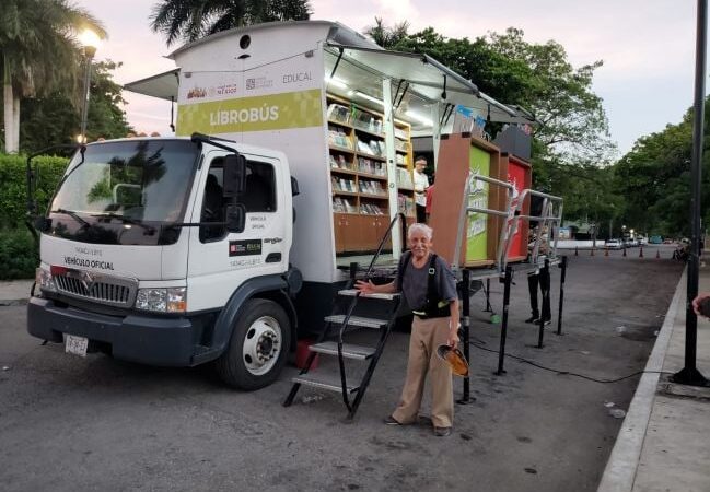 El Librobús ya se instaló en Mérida