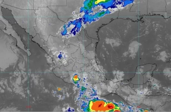 Se activa alerta en los estados de Chiapas y Oaxaca por posible tormenta tropical