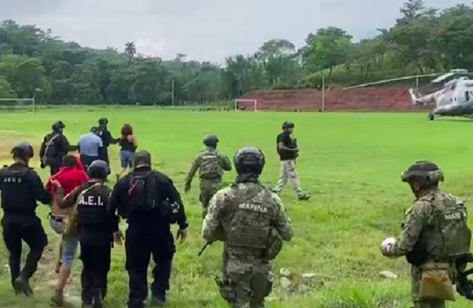 Durante cateo a casas de seguridad en Oaxaca, encuentran restos humanos