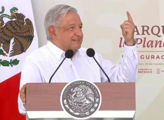 AMLO dio por inaugurado parque: La Plancha en Yucatán