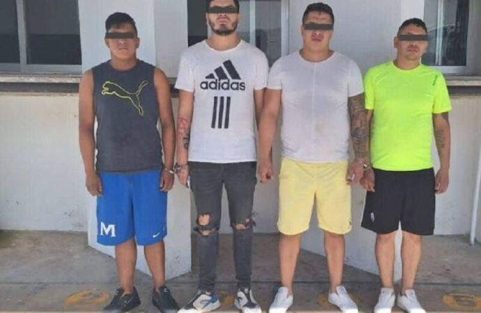 Detienen a un grupo de ladrones de autopartes de Yucatán