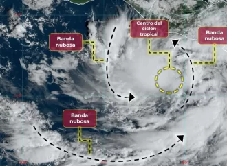 Frente frío 8 provoca inundaciones en Tabasco y Veracruz