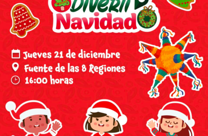 El DIF de Oaxaca hace una invitación para el evento de celebración: Diverti Navidad