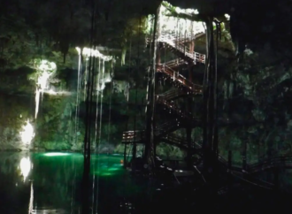 Encuentran presencia de microplásticos en cenotes de Yucatán