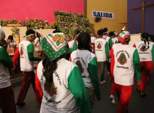 Cerca de 40 mil peregrinos, visitaron la Parroquia de Guadalupe en Tuxtla Gutiérrez