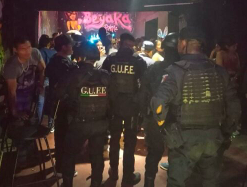 Se están llevando a cabo operativos en bares de Oaxaca