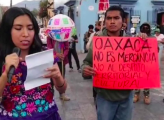 Detuvieron a varios activistas de la marcha contra la gentrificación en Oaxaca